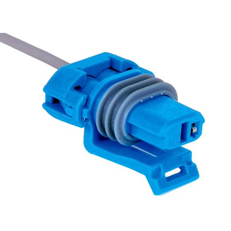 PT728 GM Original Equipment 1-Way Female Blue Multi ... gm vehicle wiring pigtails 