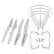 thumbnail image 3 of 10 Pcs Protectores de Hélice Piezas para Syma RC Drone, 3 of 4