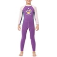 thumbnail image 1 of Soidarity Traje de neopreno para niños, conjunto de esnórquel de una pieza, traje de baño de dibujos animados para niñas, traje de neopreno de nailon Deportes acuáticos Violeta S Soidarity OD003308-01, 1 of 6