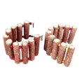 thumbnail image 2 of Hamster Ladder Toys Rabbit Climbing Toys Safe Corn Suspension Bridge Toys Anxiety Reduction Chewing Toys for Rabbits, 2 of 5