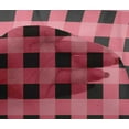thumbnail image 4 of oneOone Viscose Chiffon Fabric Gingham Check Printed Fabric 1 Yard 42 Inch Wide, 4 of 4
