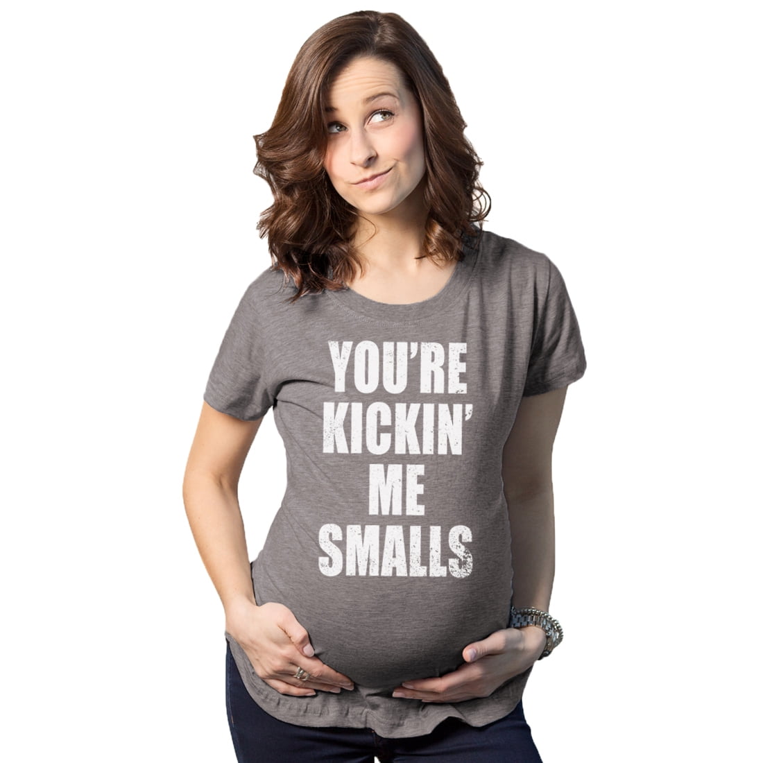 Maternity Kicking Me Smalls Funny T-shirt Annonce de Cameroon Ubuy