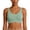 Light Green, variant on Wang6 Womens Wireless Seamless Minimizer Bras No Underwire Push up Sports Bras Crew Neck Comfort Bralettes T Shirt Bra Light Green XL