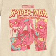 thumbnail image 3 of Spider-Man - Femme Comic Book Panels Fitted Short Sleeve Graphic T-Shirt, 3 of 5