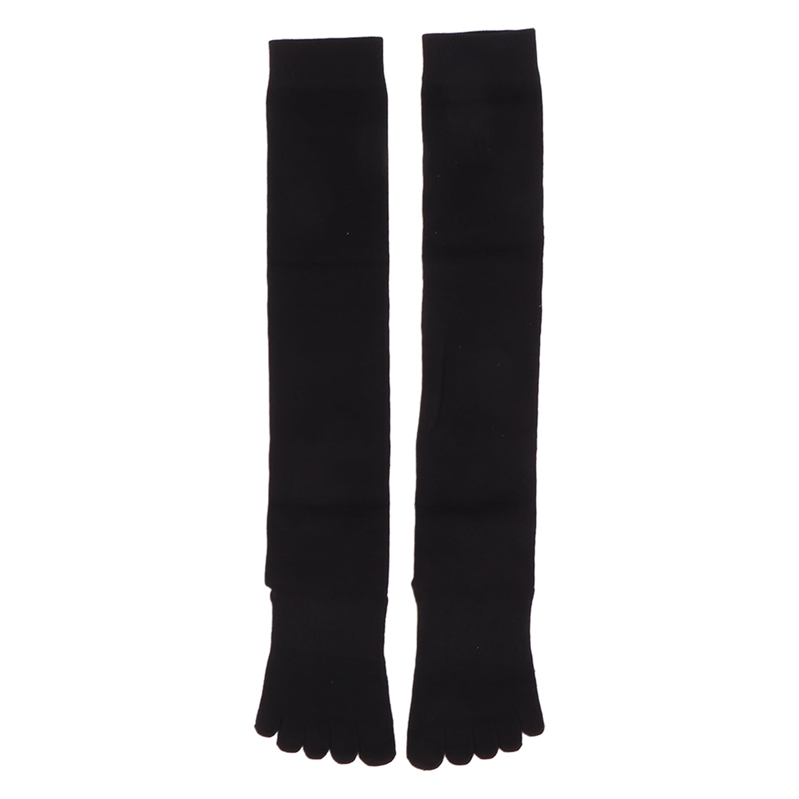 Warmer Yoga Sock, Yoga Socks Breathable 5 Fingers For Exercise Black