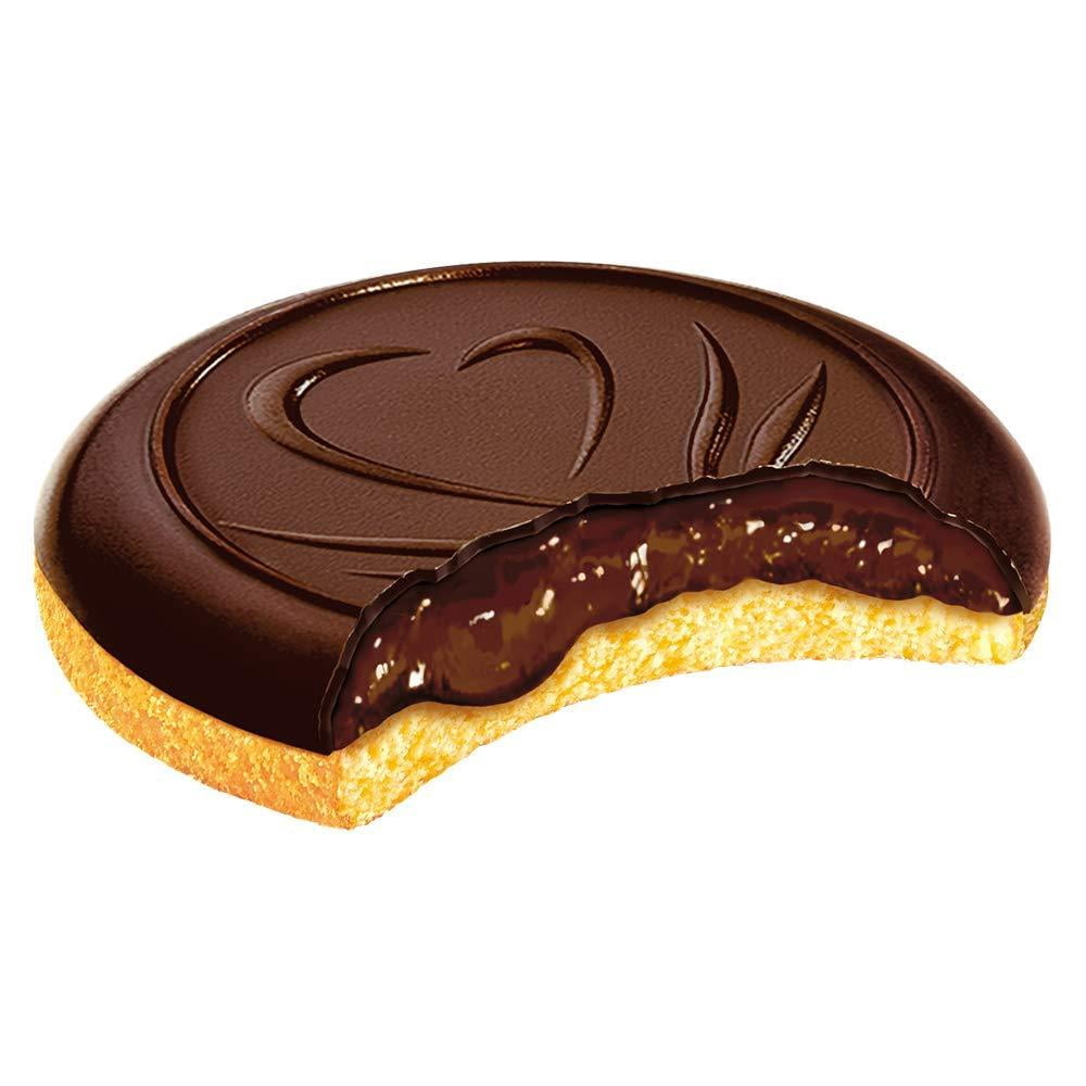 Biscolata Pia Cookies with Chocolate – 4 Pack Dark Chocolate Soft Baked Cookies Snacks