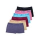 thumbnail image 2 of 6 Boxer para niña con Diseños divertidos Pack incluye 6 Colores Diferentes, 2 of 3