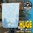 thumbnail image 2 of Chemical Guys MIC1996 Woolly Mammoth Microfiber Dryer Towel (36" x 25") Cars,Trucks, SUVs, RVs, Home, Pets, Messes, Blue, 2 of 13