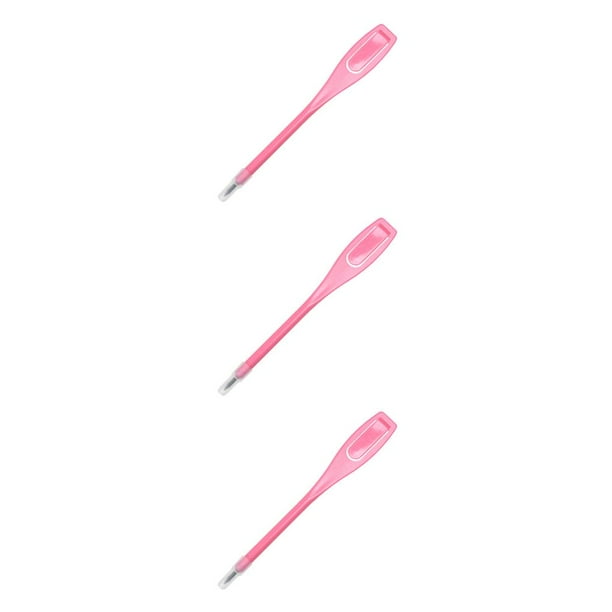 Soidarity Paquete de 50 bolígrafos de plástico para puntuación de golf, marcador de puntuación, juego de lápices de grabación, herramientas Rosa 3piezas
