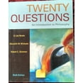 thumbnail image 1 of Pre-Owned Twenty Questions: An Introduction to Philosophy (Available Titles CengageNOW) (Paperback) 0495007110 9780495007111, 1 of 1