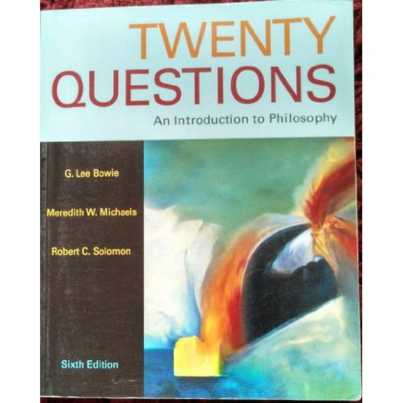 Pre-Owned Twenty Questions: An Introduction to Philosophy (Available Titles CengageNOW) (Paperback) 0495007110 9780495007111
