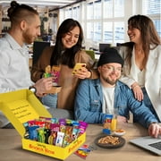 Snacks Gift Variety Basket for Adults (72 Count) Great For Men, Women, Adults, Office, School, Colleges - Gift Assortment Package - Great Gift Basket For Home, Work, Office, Meetings, College