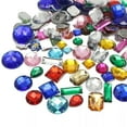 thumbnail image 4 of U8MO 200 Mixed Color Flatback Acrylic Sewing Rhinestone Assorted Shape Sew on beads, 4 of 6