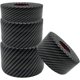 thumbnail image 1 of Adhesivo de umbral de puerta de fibra de carbono universal, tira de umbral de coche universal, protector de umbral de puerta de coche negro de 4 piezas, artículo de película protectora de umbral de pu Feliz Sencillez, 1 of 4