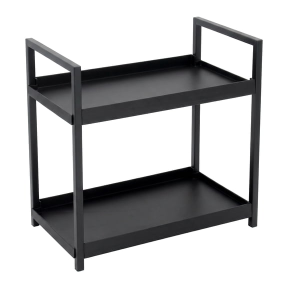 Bathroom Counter Organizers and Storage, Metal Bathroom Countertop Organizer Shelf – 2 Tier Counter Spice Rack, Metal Makeup Rack Station Organizer – Cosmetic Storage Rack – For Sink/Bedroom