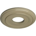 thumbnail image 3 of Ekena Millwork 12 3/8"OD x 4"ID x 1 1/8"P Classic Ceiling Medallion (Fits Canopies up to 7 1/4"), Hand-Painted Gobi Desert, 3 of 6