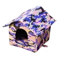 thumbnail image 1 of Casa para Gatos Yuyangstore Nido para Gatos Interior Exterior 45cmx40cmx45cm, 1 of 8