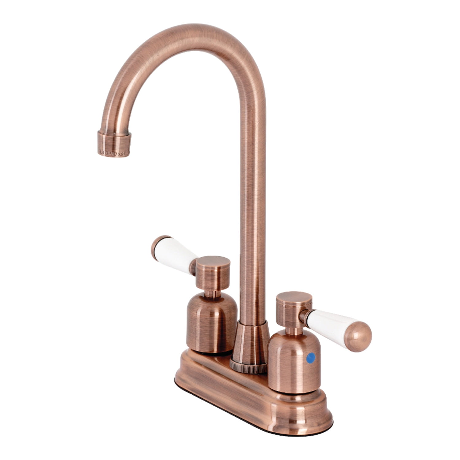 Kingston Brass KB849DPLAC Paris Bar Faucet, Antique Copper Walmart