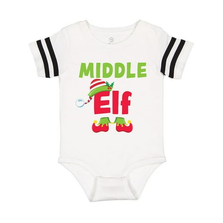 

Inktastic Christmas Middle Elf Gift Baby Boy or Baby Girl Bodysuit