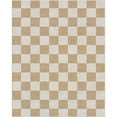 thumbnail image 2 of Well Woven Apollo Flatwoven Modern Squares Yellow 7'10" x 9'10" Area Rug, 2 of 6