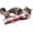 Beige and Red Plaid, variant on West Coast Pet Products Catnip Kicker Toy, Cat Kicker Toy for Cats, 18" Bunny Kick Stick, Canadian Catnip, Cheetah Print, Made in USA