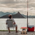 thumbnail image 2 of FUTUREORYY 1Set Portable Stool for Outdoor Camping and Fishing in Red with Rectangular Shape 11.8x12.9x11in, 2 of 4