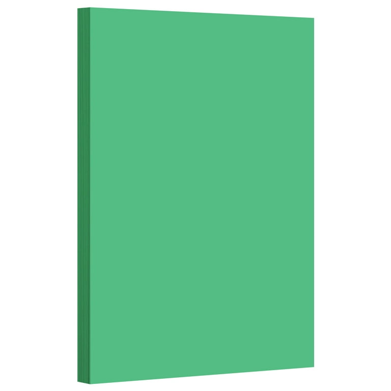 Meadow Green - Bright Color Card Stock Paper, 11x 17, 50 Sheets