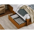 thumbnail image 5 of AFI Orlando King Wood Platform Bed with Footboard and Storage Drawers, Light Toffee, 5 of 16
