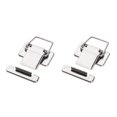 thumbnail image 2 of Riwesomey Stainless Steel Metal Spring Loaded Latches Catch Toggle Hasp Boat Hardware Tipo 1 2piezas, 2 of 6