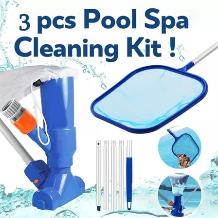 Oenbopo Swimming Pool Maintenance Kit Adjustable Telescopic Pole