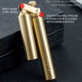 thumbnail image 4 of Brass Lighter Vintage Retro Drawer Automatic Ignition Kerosene Lighter, 4 of 6
