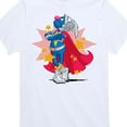 thumbnail image 3 of Sesame Street - Super Grover Stance - Toddler and Youth Short Sleeve Graphic T-Shirt, 3 of 5