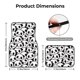 thumbnail image 5 of Fotbe Cute Panda Juego de 4 Tapetes para Auto con Estampado – Alfombrillas de Goma Reforzada, Diseño Antideslizante, Protección para Todo el Año – Vehículos, Autos, Camionetas y SUVs, 5 of 7