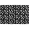thumbnail image 2 of Addison Rugs Mayfield Premium Machine Washable Transitional Holiday Black Rectangle Rug, 1'8" x 2'6", 2 of 6