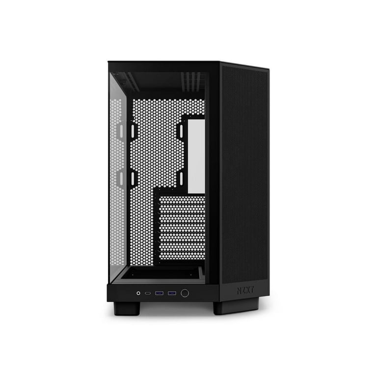 NZXT H6 Flow Compact Dual-Chamber Mid-Tower Airflow Case CC-H61FB-01 –  TeciSoft