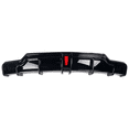 thumbnail image 2 of Rear Lower Lip Diffuser Protector Bumper Lip Spoile  LED Gloss Black For Tesla Model 3 2019-2023,, 2 of 11