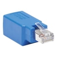 thumbnail image 1 of Tripp Lite Cisco Serial Console Rollover Adapter (M/F) - RJ45 to RJ45, Shielded, Blue N034-001-SH, 1 of 6