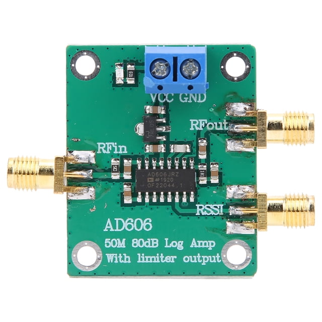 Módulo AD606 Detector logarítmico 80dB Placa amplificadora de registro de demodulación
