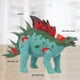 thumbnail image 3 of Vogacara Juguetes de dinosaurios para niños Juguetes de dinosaurios eléctricos para niños Juguetes de dinosaurios con luces LED y música vocal Juguetes Numero 3 Vogacara FN006939-03, 3 of 6