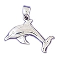 thumbnail image 1 of 14K Yellow Gold Dolphin Pendant - 23 mm, 1 of 3