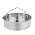 thumbnail image 1 of Cqxid Strainers Under $10 Steamer Basket Stainless Steaming Rack Kitchen Mesh Food Steamer, 1 of 8
