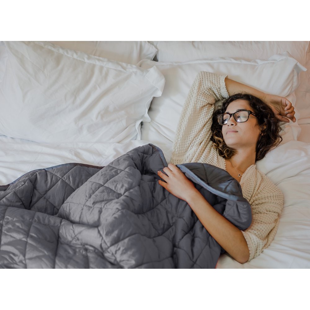 Pine & River Weighted Blanket 100 Breathable Percale Cotton (36