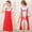 Red 3Pcs, variant on HOARBOEG H-Back Apron with Pocket for Women & Men - Adjustable Large Kitchen Cooking Apron, Comfortable Polyester Waterproof Smock for Baking, Gardening, Art, Pottery