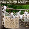 thumbnail image 2 of Red Heno Alimentación Lenta, Alimentador Heno, Bolsa Heno, Red Heno para Caballos, Bolsa Heno para Caballos, Suministros Alimentación para Caballos, 2 Piezas,, 2 of 5
