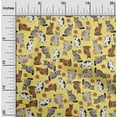 thumbnail image 1 of oneOone Polyester Lycra Lime Fabric Cat Sewing Craft Projects Fabric Prints By Yard 56 Inch Wide-TWG, 1 of 4