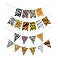 thumbnail image 1 of Hanging Banner Hawaiian Theme Monstera Animal Hanging Banner Party Decor Banner, 1 of 4