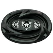 Power Acoustik® Power Acoustik® Edge Series Coaxial Speakers (6" X 9", 4 Way, 800 Watts Max)