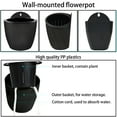 thumbnail image 5 of ALL-CARB Self-watering Flower Pots Plant Pot Self Watering Hanging Basket Hanging Planter, 5 of 8
