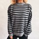 thumbnail image 4 of Ailaofu Women's Sweater-Hampstead Narrow Stripe, 4 of 5