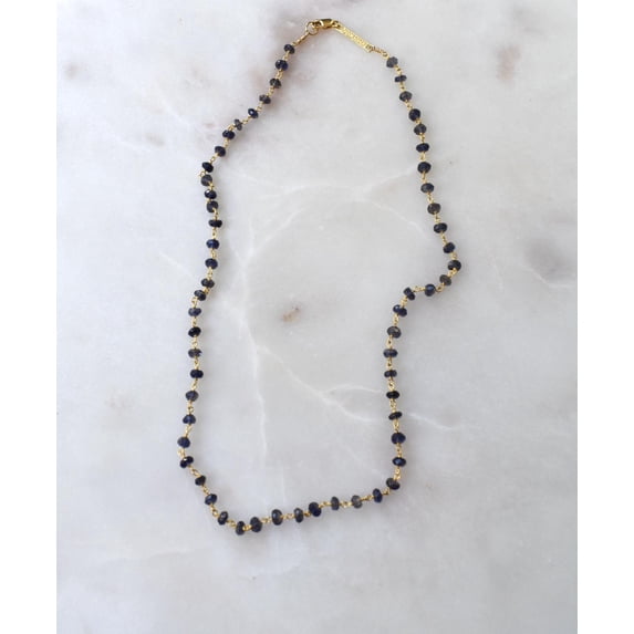 Iolite Multi Wrap Necklace